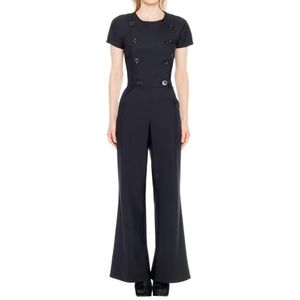 Max Studio by Leon Max black romper/jump suit